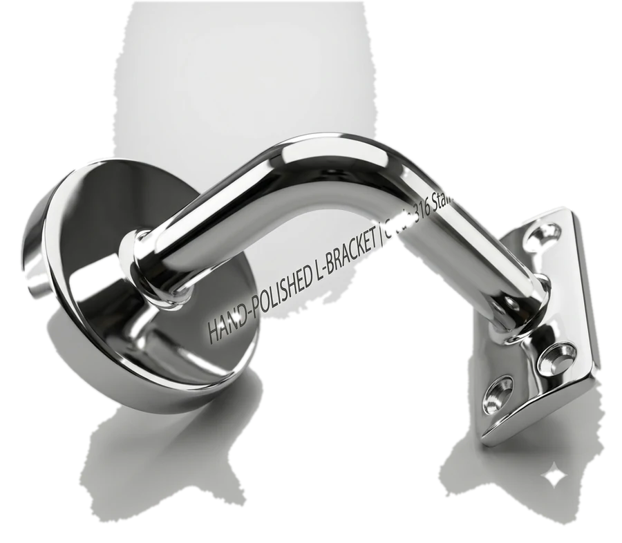 Handrail bracket — Ø50.8 system · 140 g